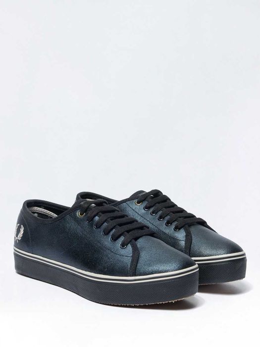 Sneakers Fred Perry tenisi platforma nr.39, originali, cutie, etichete,unisex