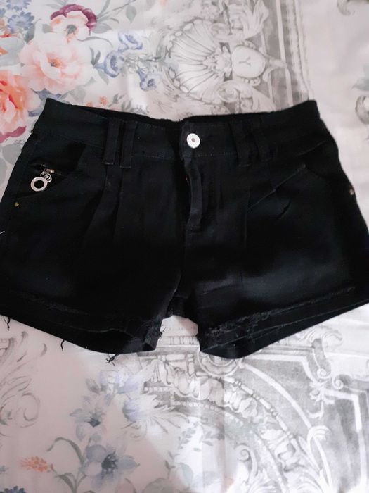 Pantalon scurt fete din denim