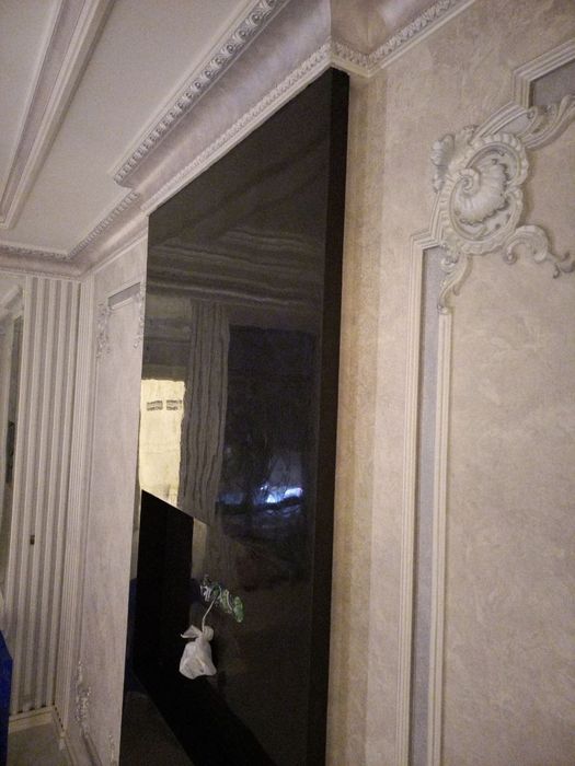 Венецианская рваные камень фактура трафарет нарезка имитация мрамора