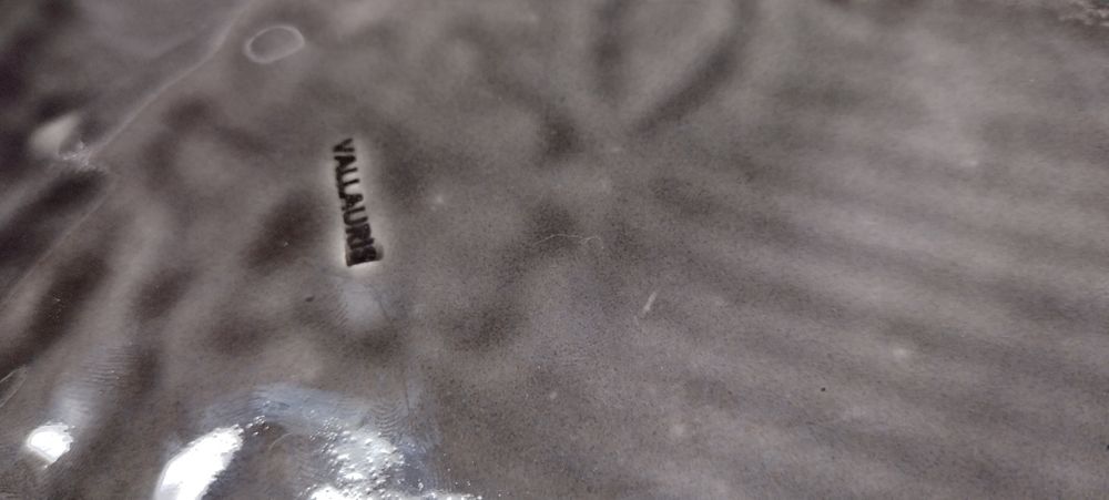 Винтидж керамично плато за сервиране или декорация Vallauris, Франция.