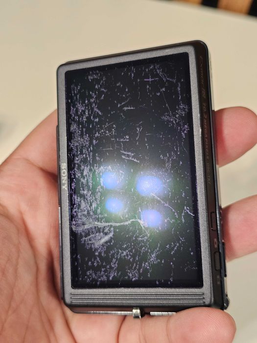 Y2K Aparat foto digital compact Sony TX7 Touchscreen 10.2MP 4x Zoom