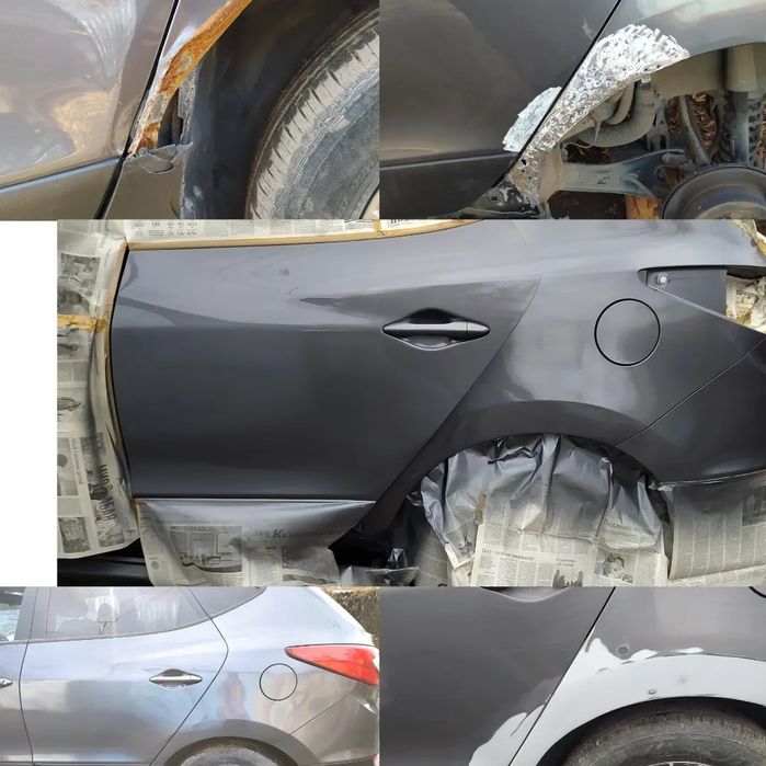 Кузовные работы реставрация бампера