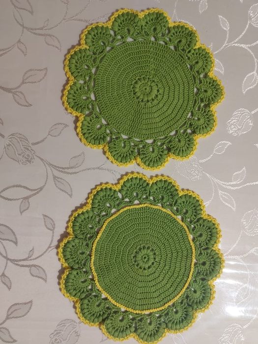 Салфетки под оорячее, под вазы, как декор