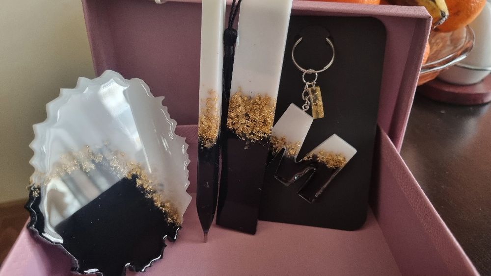 Подаръчен комплект от епоксидна смола