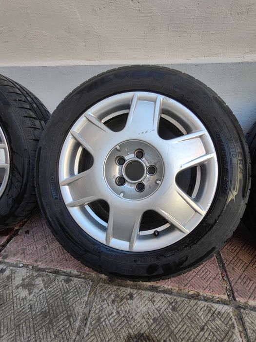 Продавам гуми с джанти, без заварки и кривини