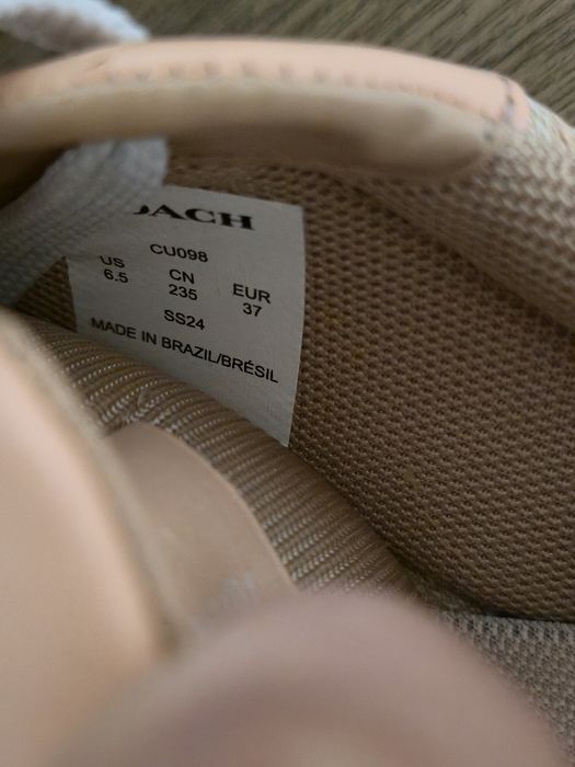 Coach Clip Low Top Sneaker in Signature Jacquard нови оригинални олекотени дамски сникърси