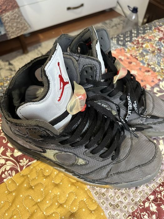 jordan 5 off white