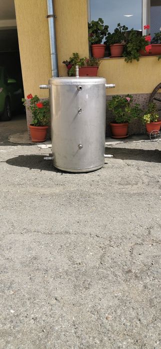 Буферен съд, неръждаем бойлер