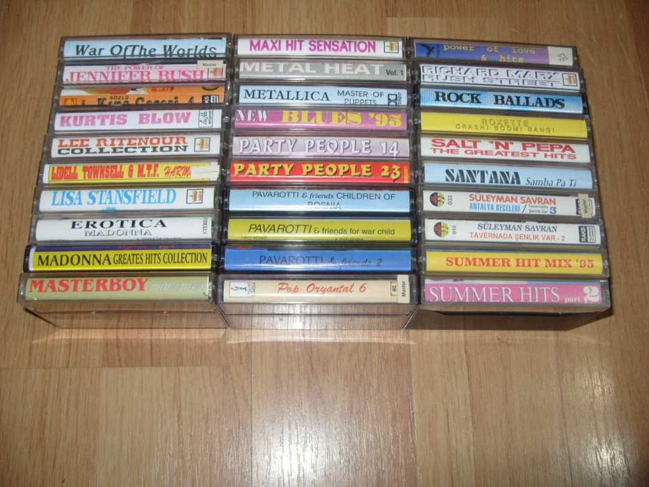 Аудио касети - 305 броя за 300лв