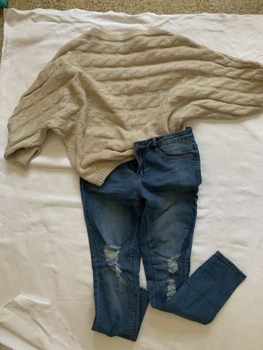 Пакет  джинсы+свитшот