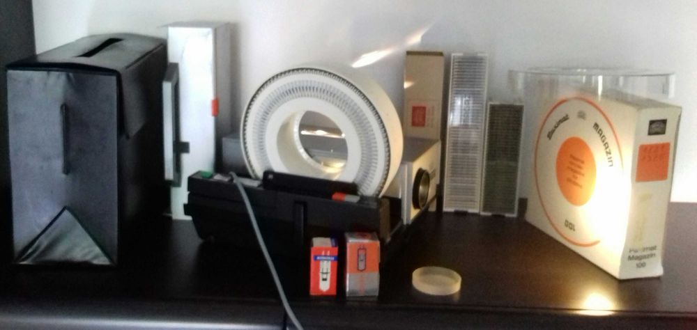 Paximat International 1850 Braun Nuernberg Diaprojektor