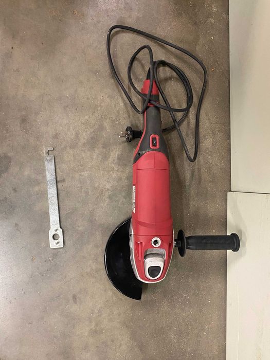 Ъглошлайф 180mm 1400W/Предпазител за прахоулавяне за ъглошлайф 180mm с адаптери