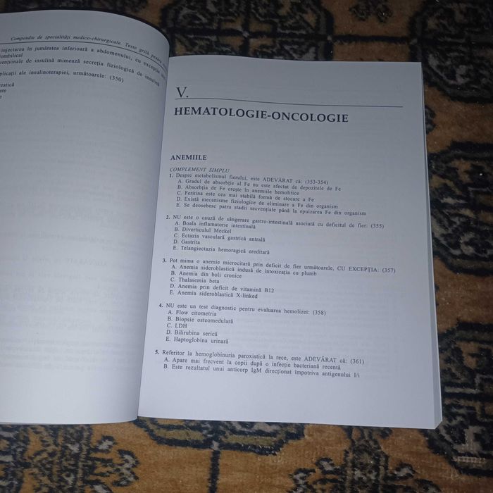 Compendiu de Specialități Medico-Chirurgicale (Vol 1+2) +Teste grila