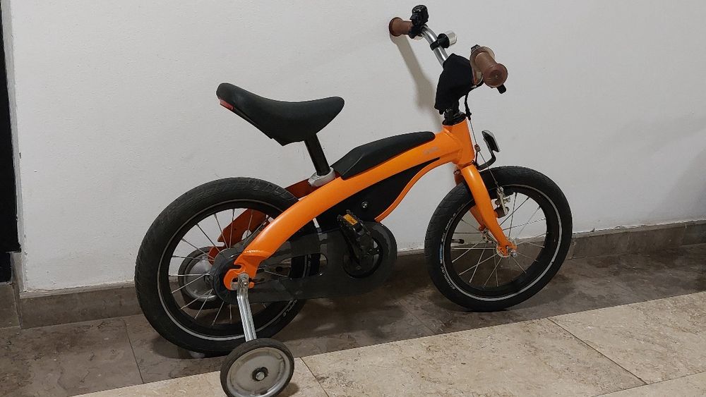 Bicicletă copii 14" – stare foarte bună – anvelope Schwalbe Big Apple