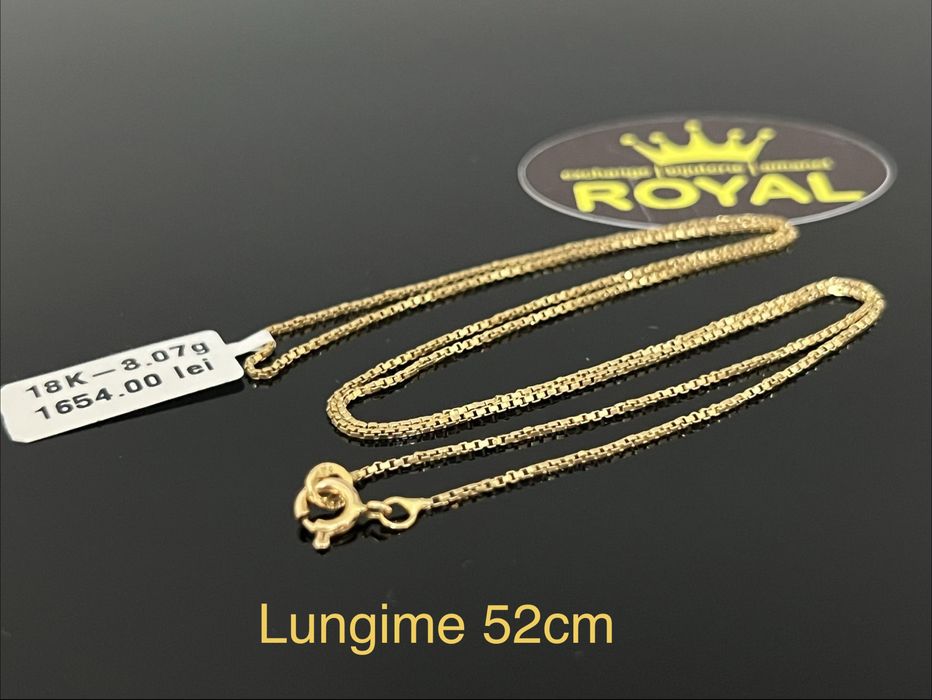 Bijuteria Royal CB: Lant aur 18k 3,07gr