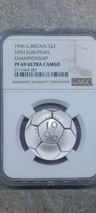 Юбилейна монета 2 паунда 1996г.