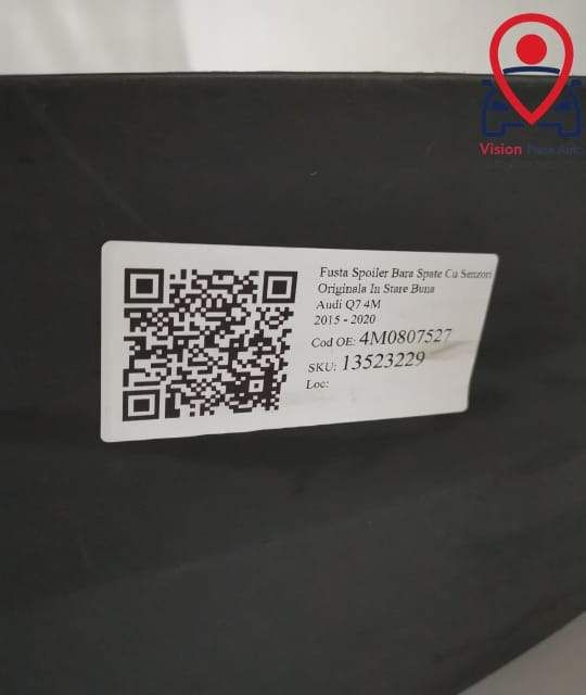 Ауди Q7 / Audi Q7 Оригинален заден спойлер с електронни сензори в добр
