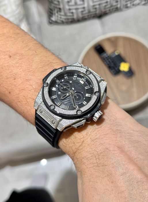 hb king power icedout 48mm