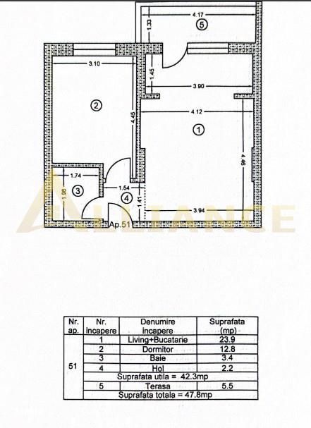 Apartament cu 2 camere langa Metrou Berceni