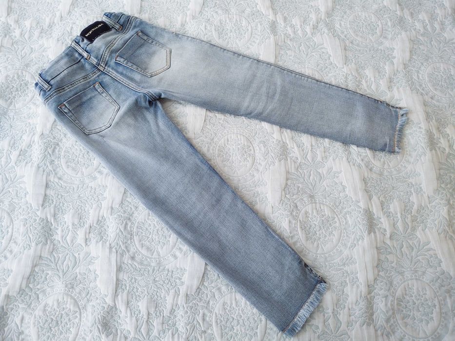 Monnalisa - дънки и яке, р. 6-7 г.