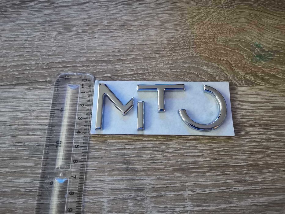 Alfa Romeo MiTo сребрист надпис емблема