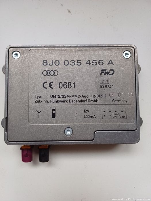 Antena Radio Amplificator Audi A8 Iii (4H2, 4H8, 4Hc, 4Hl) [ 2009 - 20