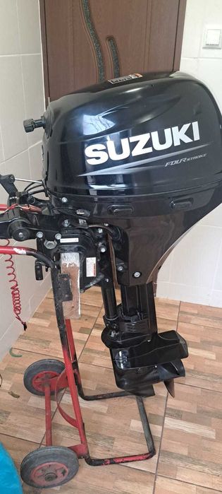 motor barca 15 cai SUZUKI DF AL injectie EFI cizma lunga 54 cm