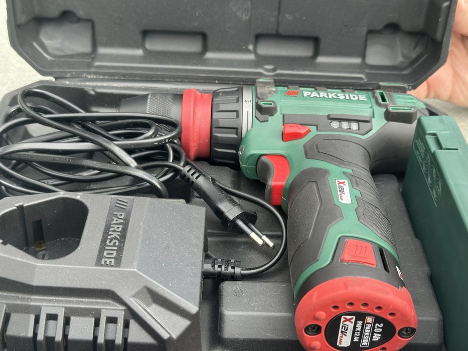 Parkside autofiletanta cu acumulator si incarcyait