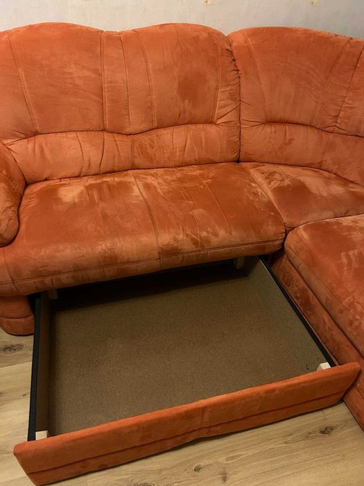 диван ъглов разтегателен употребяван