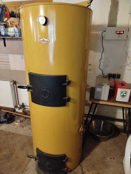 Centrala Stopuva pe lemne si carbuni de 40kw