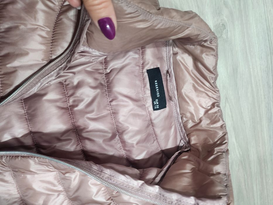 Geaca de toamnă roz