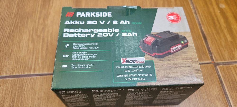 Vand acumulatori PARKSIDE 20V/2Ah