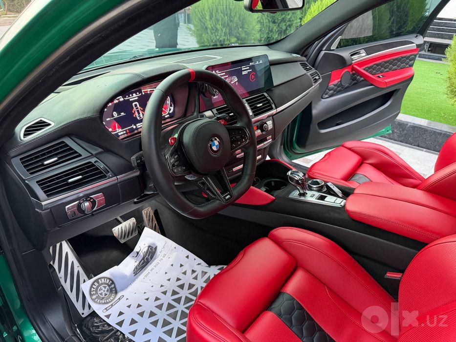 BMW X6 M V8 4,4 Twinturbo Состаяние Какновый Пробег 110000