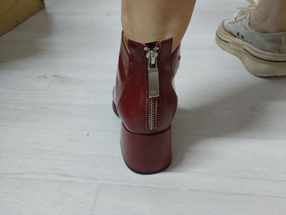 Осенние полусапожки.Натуральные