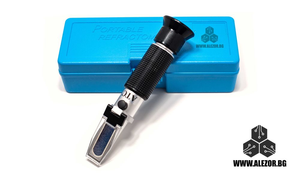 Рефрактометър За Бирена Мъст 2в1,Захарно Съдържание 0 -35%, 20200004