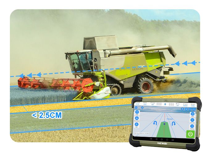 NEWDI NG3A GPS гидравлический автопилот для трактора Sunnav