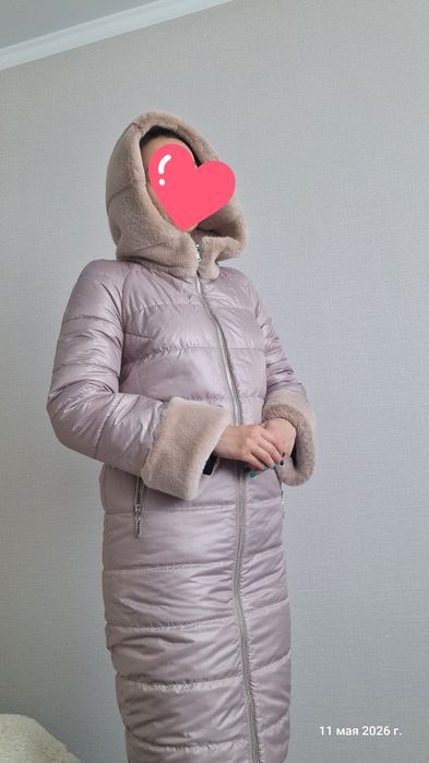 Шуба. 2-в-1. эко-мех