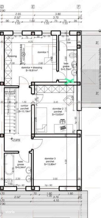 Duplex 4 camere, cu garaj si CTh, Su=143 mp, St=435mp, Dumbravita Lac-