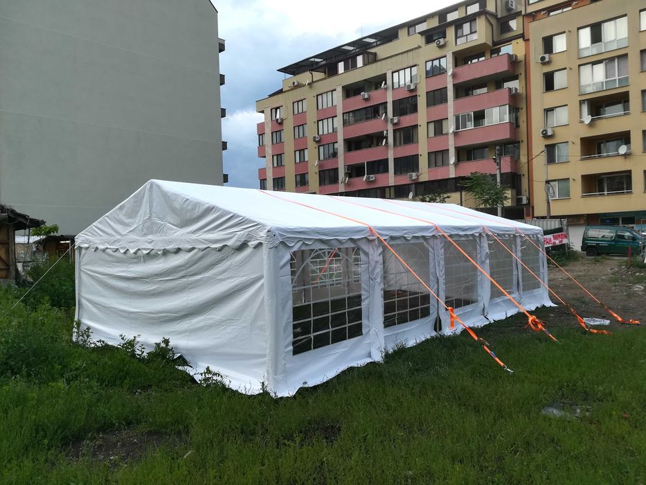 5х10м Шатра за празненства и събития PVC 500g/m2