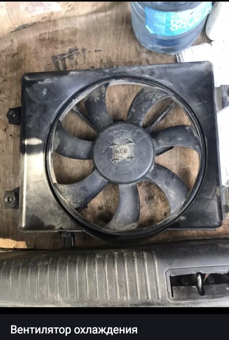 Вентилятор охлаждения хундай акцент