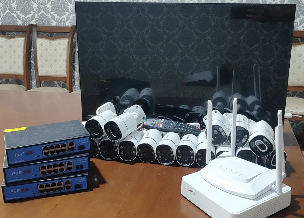 Видеонаблюдение  комплект