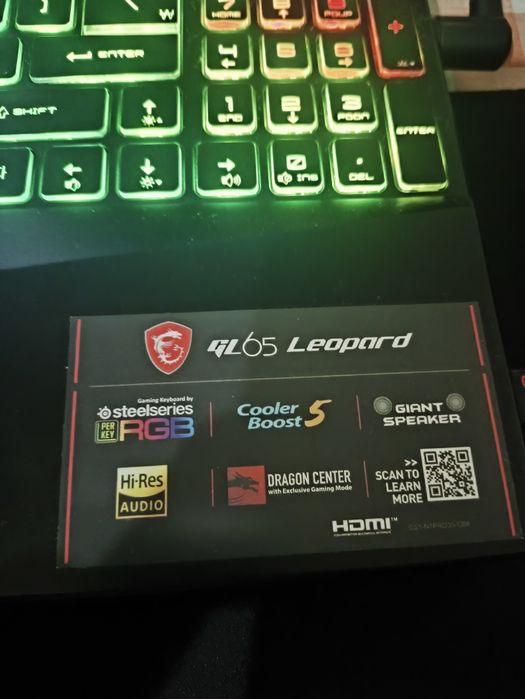 Продается игровой ноутбук MSI