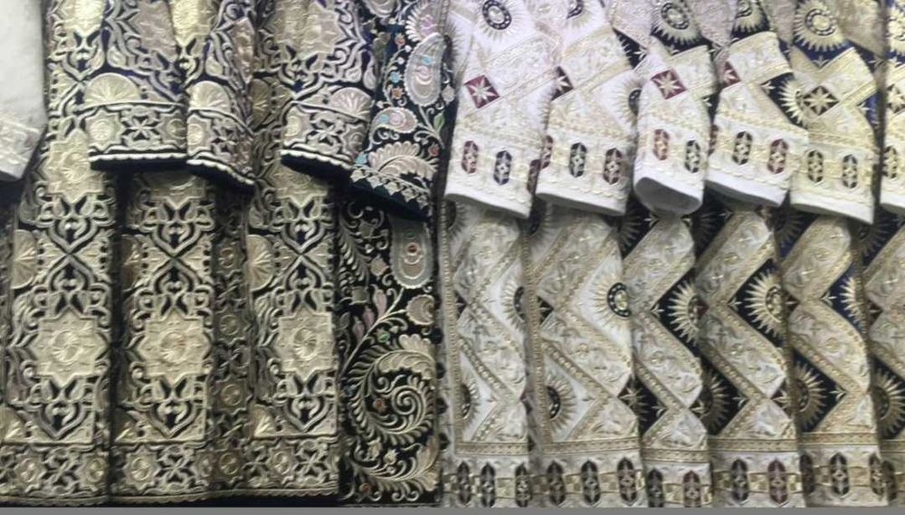 Чапан Праздничный Ручная работа