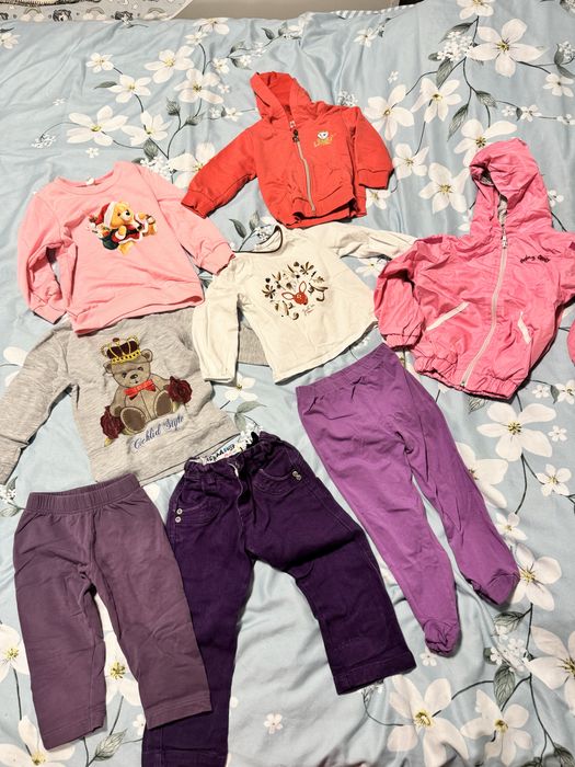 дрешки за момиче лот различни размери 74-80, 86-92