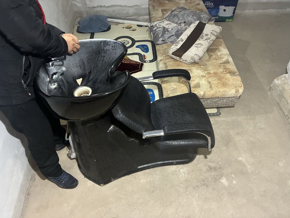 Мойка головы барбер