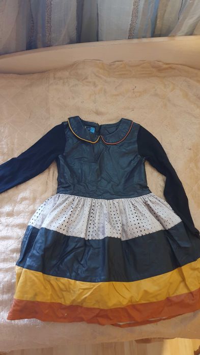 Детска Рокля Junona от промазана кожа, размер 116