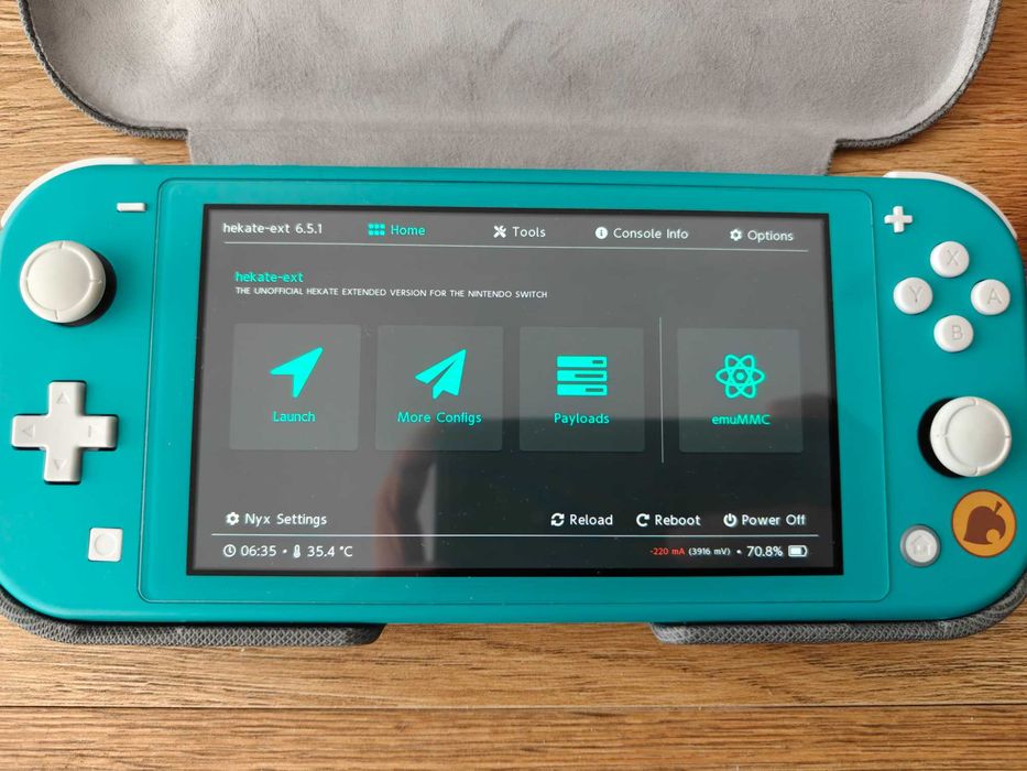 Nintendo Switch lite Picofly 256gb