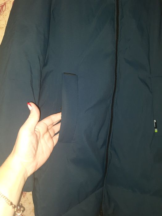 Пуховик очень теплый