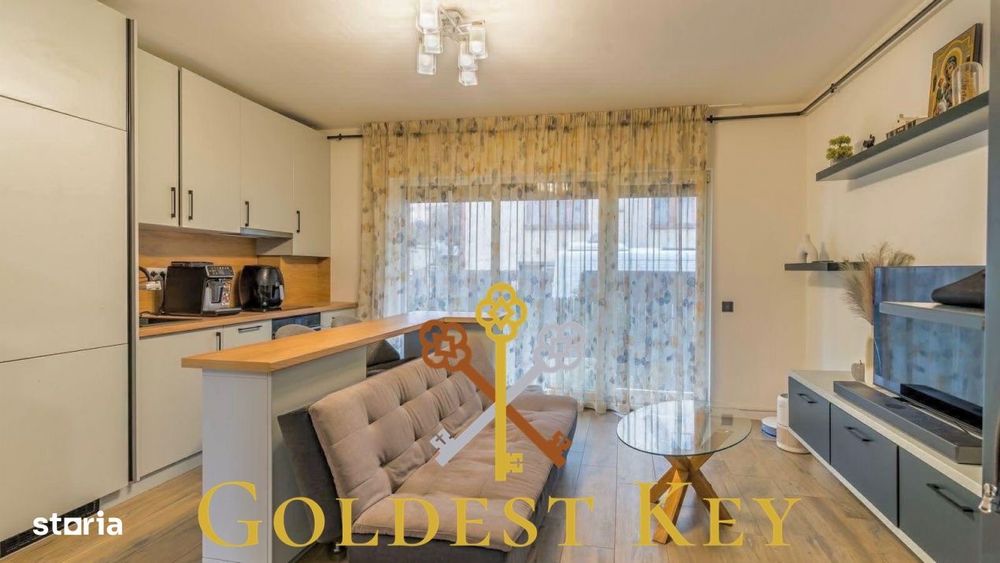 Apartament la cheie! 3 camere, balcon si gradina! Baciu