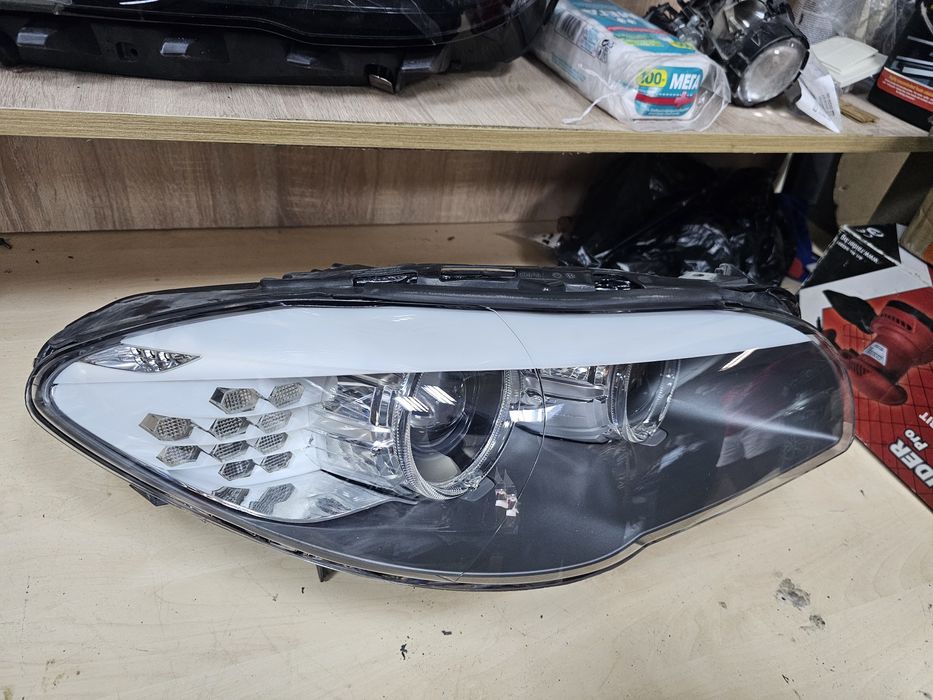 Десен фар BMW 5 F10 desen far бмв 5 ф10